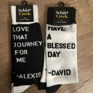 Schitts Creek socks !